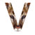 the letter V with the face of a cougar inside the letter
