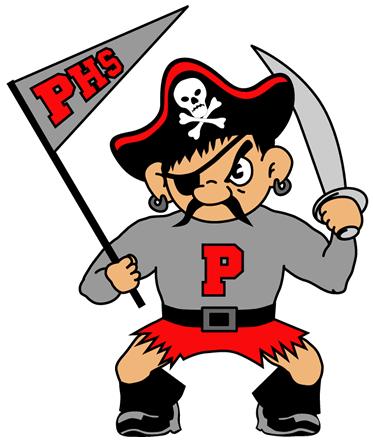 Palatine High School mascot Pirate Pete 