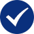 Blue Checkmark