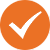 Orange Checkmark