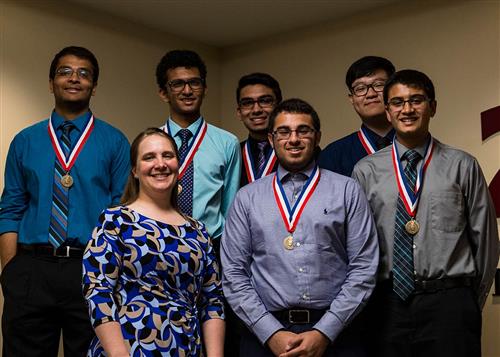 James B. Conant High School Science Olympiad state competitors 