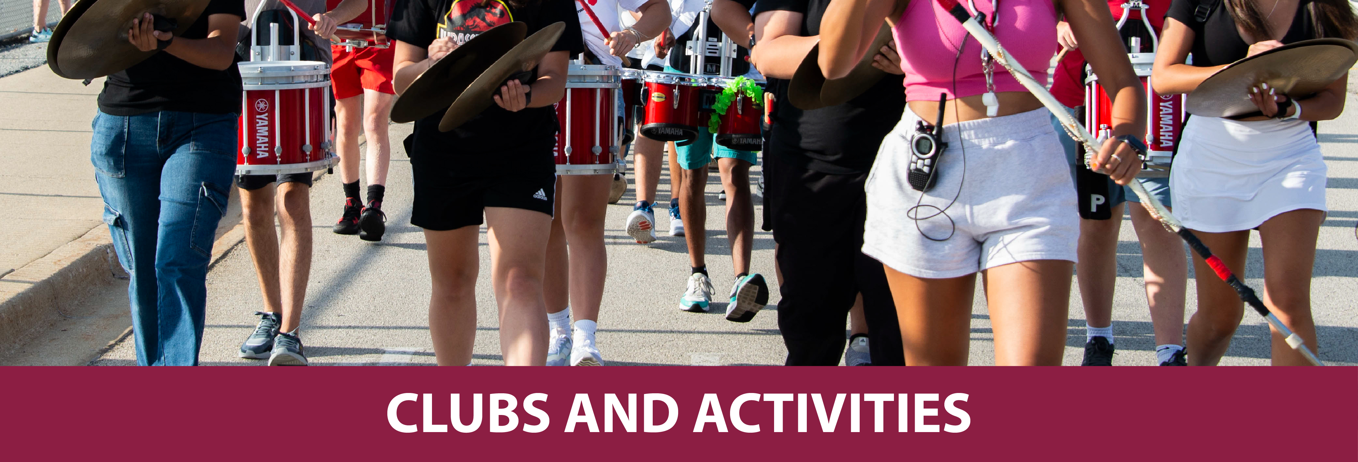 Clubs and Activities header
